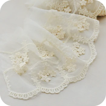 5 Yards 16cm Lace Trim Ribbon Embroidered Net Lace Fabric For Wedding Home Decoration DIY Handmade Sewing Accessories
5 Yards 16cm Lace Trim Ribbon Embroidered Net Lace Fabric For Wedding Home Decoration DIY Handmade Sewing Accessories