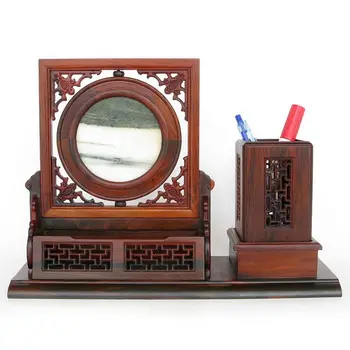 S Zhai Gallery rosewood wood carving decoration inlay Marble Plaque antique pen name card box box set
S Zhai Gallery rosewood wood carving decoration inlay Marble Plaque antique pen name card box box set