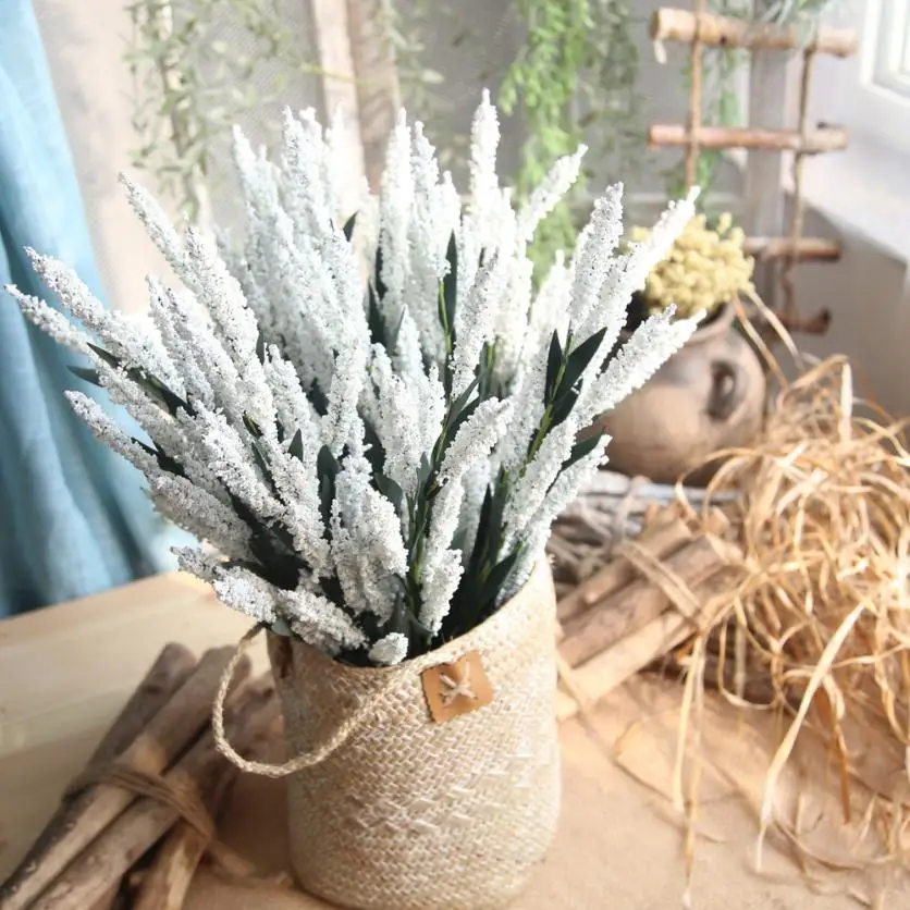 artificial flowers 12-Heads Artificial PE Lavender Fake Flower Wedding Bouquet Party Home Decor flowers home decorationx30522
artificial flowers 12-Heads Artificial PE Lavender Fake Flower Wedding Bouquet Party Home Decor flowers home decorationx30522