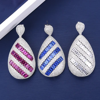 missvikki New 3 Colors Luxury Statement Big Water Drop Pendant Earrings with Crystal Stone Fashion Rhinestone Dasign Fashion
missvikki New 3 Colors Luxury Statement Big Water Drop Pendant Earrings with Crystal Stone Fashion Rhinestone Dasign Fashion