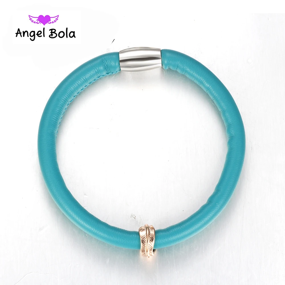 New Charm Endless Bracelet for Women Interchangeable Leather Bracelets with Feather Charms Jewelry E-050 Drop Shipping
New Charm Endless Bracelet for Women Interchangeable Leather Bracelets with Feather Charms Jewelry E-050 Drop Shipping