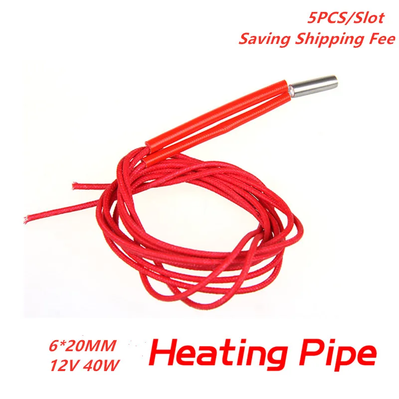 5Pcs/Slot Ceramic Cartridge Heater 3D Parts 1M Optimized Version Heater 12V 40W Heating Pipe with Plug Connector Heating Tube
5Pcs/Slot Ceramic Cartridge Heater 3D Parts 1M Optimized Version Heater 12V 40W Heating Pipe with Plug Connector Heating Tube