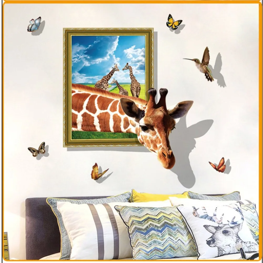 3D Animal Wall Stickers Bridge Cartoon Animals Wall Sticker For Kids Rooms Home Decor Vinyl Decals Art Sticker Wall Poster
3D Animal Wall Stickers Bridge Cartoon Animals Wall Sticker For Kids Rooms Home Decor Vinyl Decals Art Sticker Wall Poster