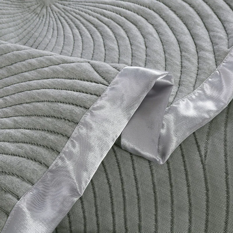 Waliicorners Luxury Knitted Cotton 3 Pieces Bedspread Comforter Set King Queen Size Bed Cover Set Mattress Topper Blanket With Pillowcases 52 HTB1Mvy0aBWD3KVjSZKPq6yp7FXaF