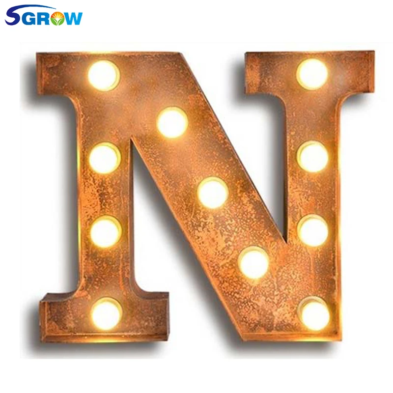 SGROW Metal Letter N Wall Lamp Light for Bedroom Living Room Art Lampara Industrial Creative Lights Logo N Iron Billboard Lamps
SGROW Metal Letter N Wall Lamp Light for Bedroom Living Room Art Lampara Industrial Creative Lights Logo N Iron Billboard Lamps