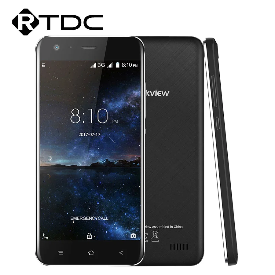 In Stock Blackview A7 Smartphone Android 7.0 MTK6580A Quad Core Mobile Phone 1GB RAM 8GB ROM Dual back camera Unlocked CellPhone
In Stock Blackview A7 Smartphone Android 7.0 MTK6580A Quad Core Mobile Phone 1GB RAM 8GB ROM Dual back camera Unlocked CellPhone