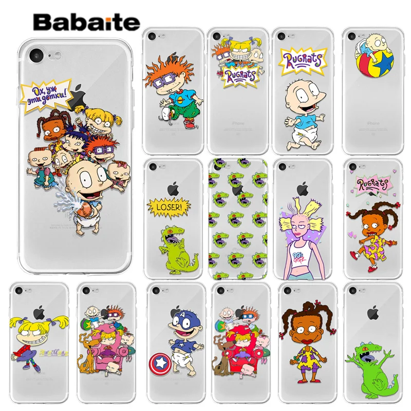 Babaite Rugrats TPU Soft Silicone Transparent Phone Case for iPhone 7 7plus 5 5Sx 6 8 8Plus X XS MAX XR
Babaite Rugrats TPU Soft Silicone Transparent Phone Case for iPhone 7 7plus 5 5Sx 6 8 8Plus X XS MAX XR