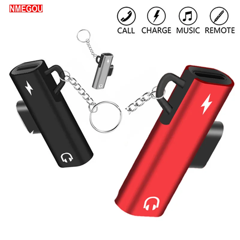 2 In 1 Dual Jack Adapter with Keychain Phone Case for IPhone X XR XS Max 7 8 Plus Charger Audio Splitter Coque Cover Accessories
2 In 1 Dual Jack Adapter with Keychain Phone Case for IPhone X XR XS Max 7 8 Plus Charger Audio Splitter Coque Cover Accessories