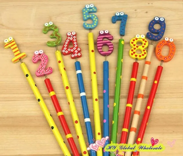 40PCS/lot New Cute Number Wooden Pencils Office and Study Pencils Gift for Kids Stationery
40PCS/lot New Cute Number Wooden Pencils Office and Study Pencils Gift for Kids Stationery