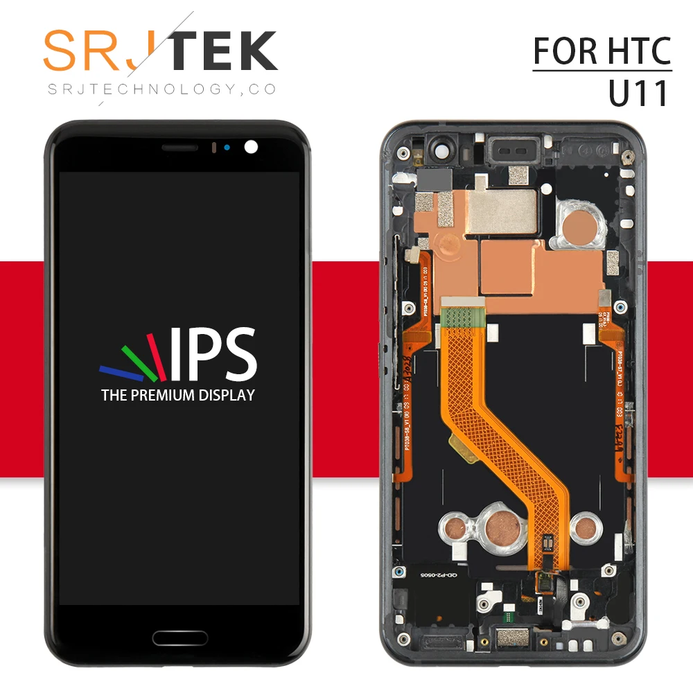Srjtek For HTC U11 LCD Touch Screen Digitizer Sensor Glass Assembly 5.5'' 2560x1440 For HTC U11 Display touchScreen U-3w U-3u
Srjtek For HTC U11 LCD Touch Screen Digitizer Sensor Glass Assembly 5.5'' 2560x1440 For HTC U11 Display touchScreen U-3w U-3u