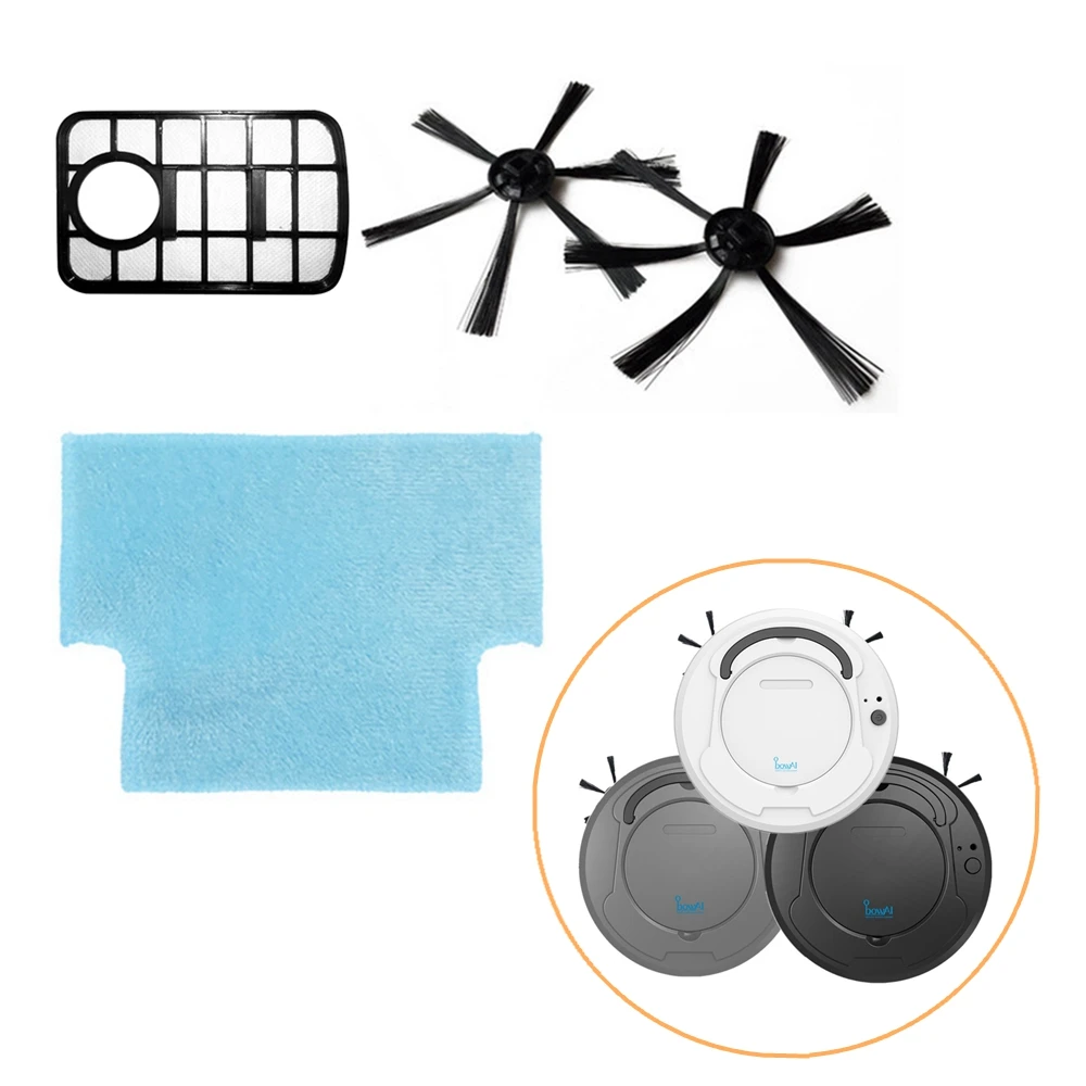 Replacement Filter Box/Mop/Brush for Robot Vacuum Cleaner Extra Accessories Parts Set
Replacement Filter Box/Mop/Brush for Robot Vacuum Cleaner Extra Accessories Parts Set