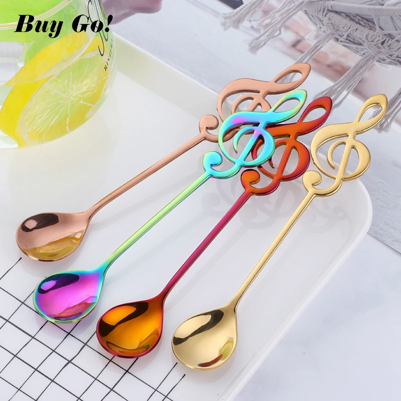 1PCS 18/8 Stainless Steel Colorful Musical Teaspoon Creative Children Baby Spoon Coffee Ice Cream Spoon Party Kitchen Tools
1PCS 18/8 Stainless Steel Colorful Musical Teaspoon Creative Children Baby Spoon Coffee Ice Cream Spoon Party Kitchen Tools
