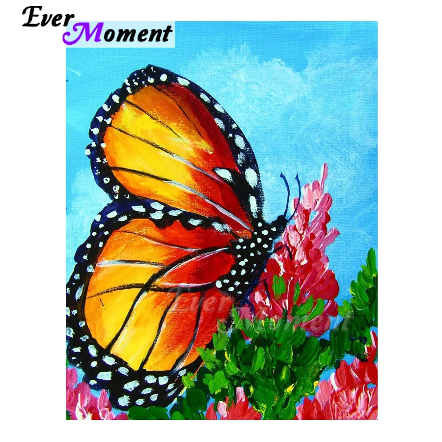 Ever Moment Diamond Painting Flower Butterfly Full Square Drill Wall Decoration Cross Stitch Diamond Embroidery Artwork S2F2148
Ever Moment Diamond Painting Flower Butterfly Full Square Drill Wall Decoration Cross Stitch Diamond Embroidery Artwork S2F2148