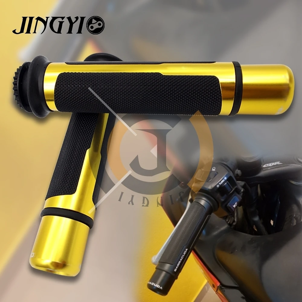 7/8" 22MM CNC Motorcycle hand grips racing Barracuda handlebar For honda cbr 600 f4i jet ski motocross aprilia rs 125
7/8" 22MM CNC Motorcycle hand grips racing Barracuda handlebar For honda cbr 600 f4i jet ski motocross aprilia rs 125