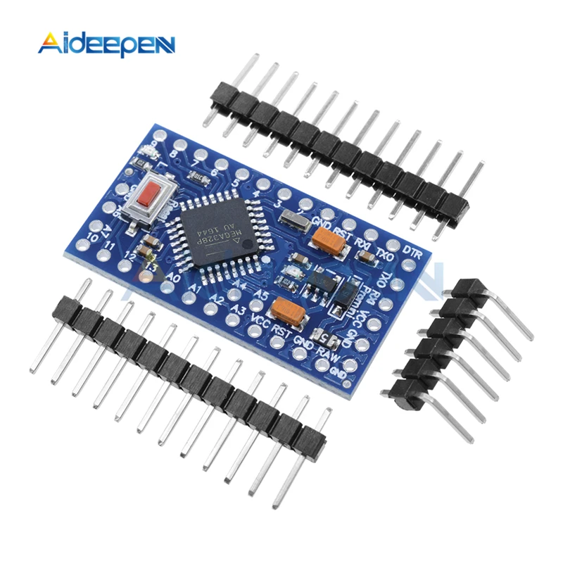 1Pcs Mini ATMEGA328 3.3V 16MHz ATMEGA328P 3V 5V Pro Mini 328 ATMEGA328 5V 16MHz With Crystal Oscillator Pins For Arduino
1Pcs Mini ATMEGA328 3.3V 16MHz ATMEGA328P 3V 5V Pro Mini 328 ATMEGA328 5V 16MHz With Crystal Oscillator Pins For Arduino