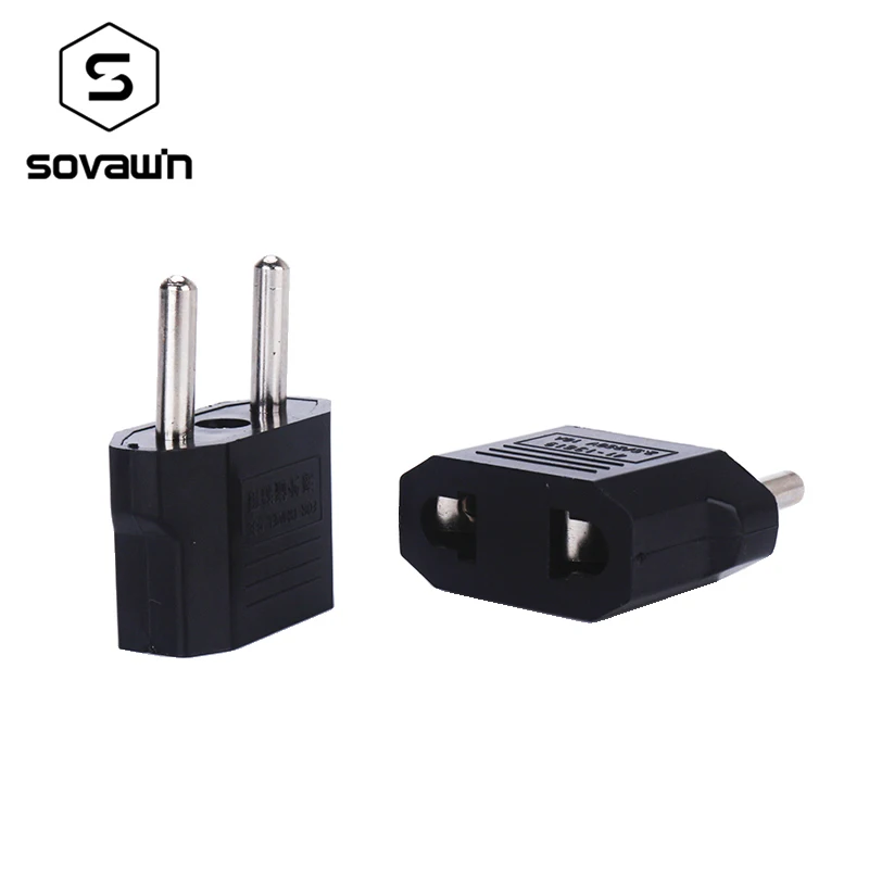 Universal Portable Travel Wall Charger Conversion Adapter EU Plug Converter 2 Pins AC Wall Plug Mobile Phone Socket Charging
Universal Portable Travel Wall Charger Conversion Adapter EU Plug Converter 2 Pins AC Wall Plug Mobile Phone Socket Charging