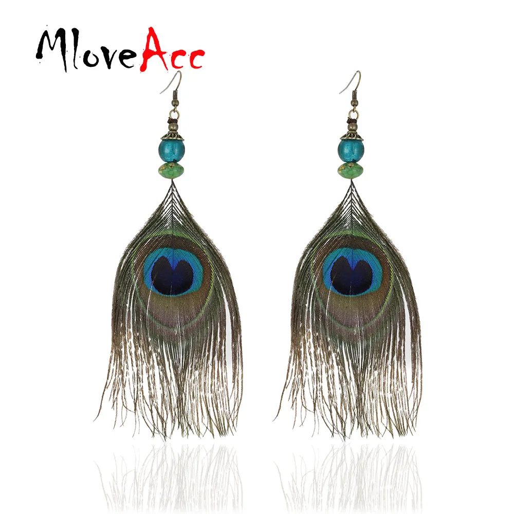 MloveAcc Vintage Handmade Peacock Feather Drop Earrings for Women Ethnic Bohemian Dangle Earrings Trendy Female Jewelry Gifts
MloveAcc Vintage Handmade Peacock Feather Drop Earrings for Women Ethnic Bohemian Dangle Earrings Trendy Female Jewelry Gifts
