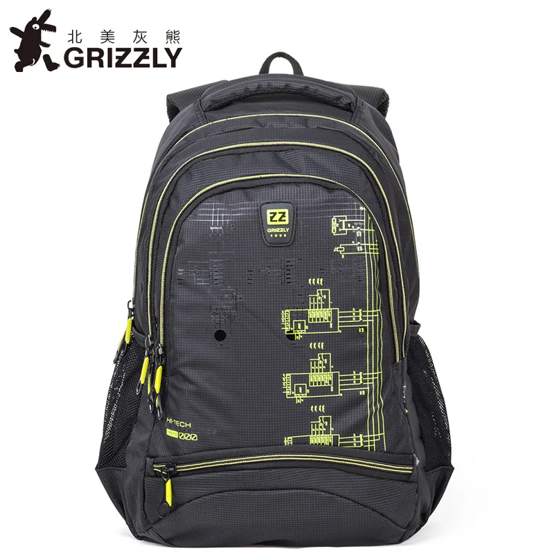 GRIZZLY Fashion Men Backpack Nylon Multifunction Casual Mochila for Teenager Boy School Bag Waterproof Large Capacity Travel Bag
GRIZZLY Fashion Men Backpack Nylon Multifunction Casual Mochila for Teenager Boy School Bag Waterproof Large Capacity Travel Bag