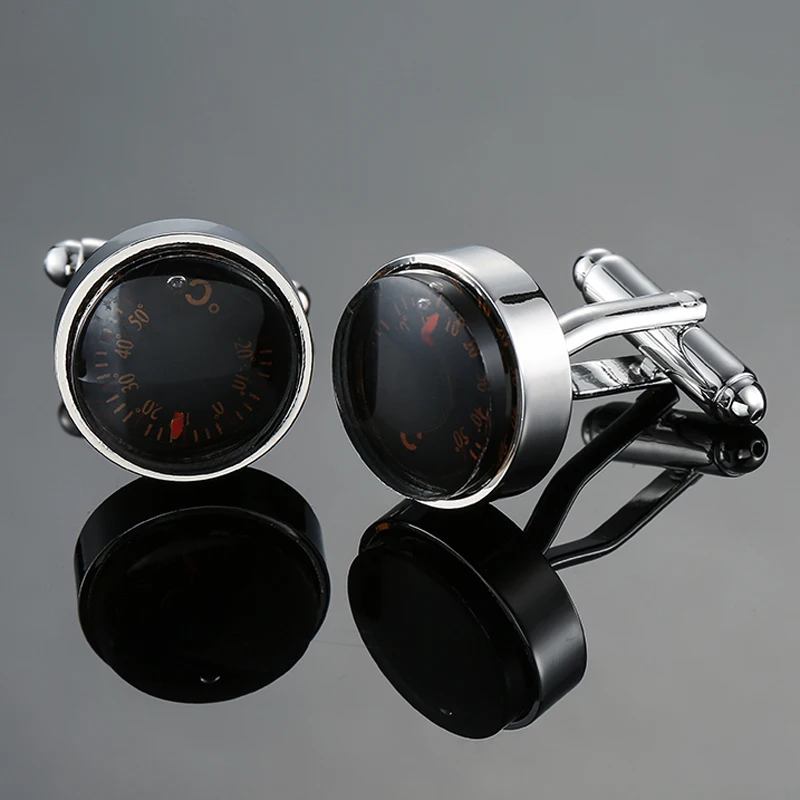 DY The new high-grade design circular thermometer Cufflinks fashion Men's French shirt Cufflinks free shipping
DY The new high-grade design circular thermometer Cufflinks fashion Men's French shirt Cufflinks free shipping