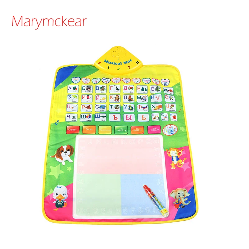 Multifunctional Children Toy Magical Water Drawing Mat Musical Mat Education Learning Russian Letters/Numbers Cute Animal Sounds
Multifunctional Children Toy Magical Water Drawing Mat Musical Mat Education Learning Russian Letters/Numbers Cute Animal Sounds