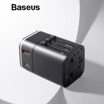 Baseus Support Quick Charge 3.0 for Samsung Phone Charger PD 3.0 Charger for iPhone Chargeur USB 18W Travel EU USB Charger
Baseus Support Quick Charge 3.0 for Samsung Phone Charger PD 3.0 Charger for iPhone Chargeur USB 18W Travel EU USB Charger