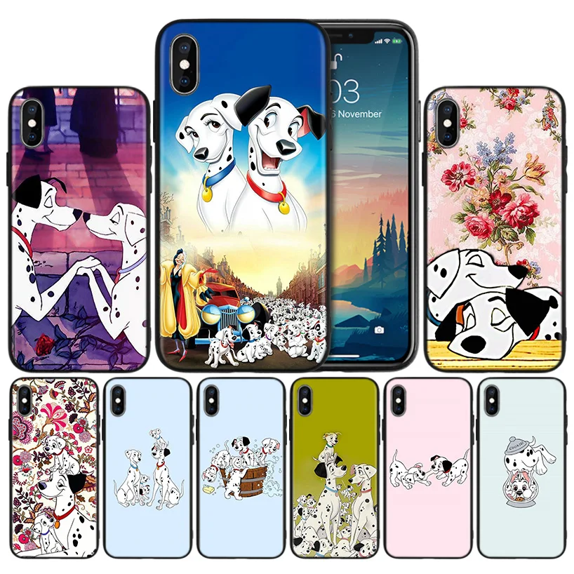 Cartoon 101 Dalmatians Soft TPU Black Silicone Case Cover for iPhone 7 8 XS Max XR X 6 6S 5 5C 5S SE Plus
Cartoon 101 Dalmatians Soft TPU Black Silicone Case Cover for iPhone 7 8 XS Max XR X 6 6S 5 5C 5S SE Plus