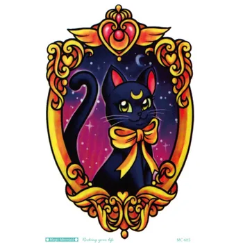 old school Abstract realism style Retro Cat pattern sexy Thigh Waterproof Disposable Tattoo Sticker Cool female tattoos
old school Abstract realism style Retro Cat pattern sexy Thigh Waterproof Disposable Tattoo Sticker Cool female tattoos