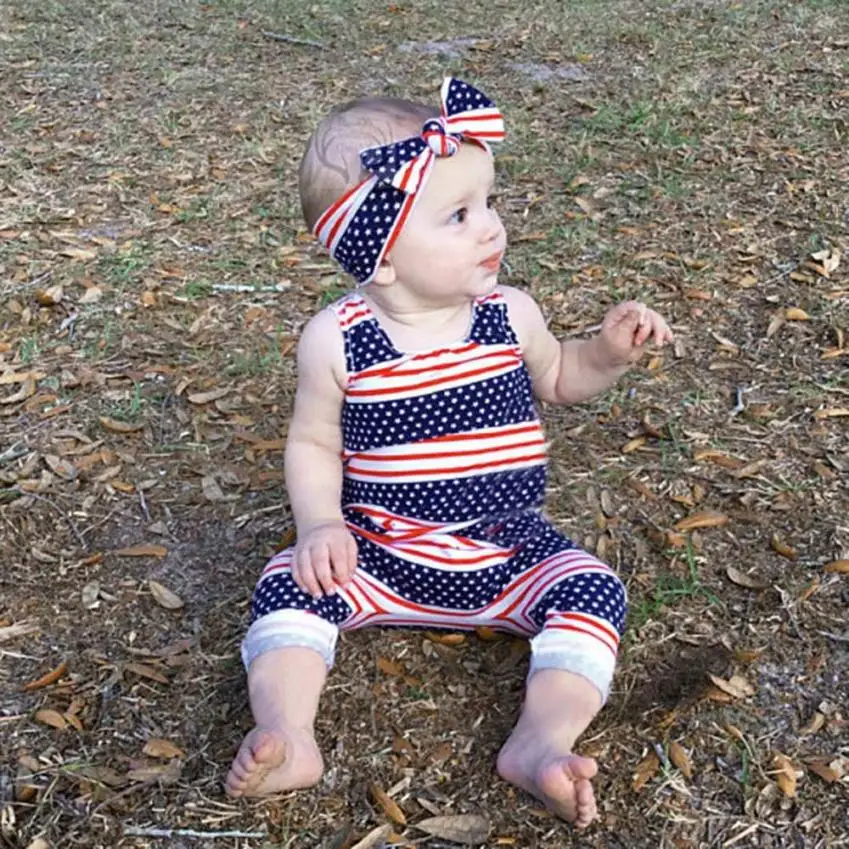 MUQGEW toddlers summer baby boys girls 4th of July children romper with headband 2pcs set clothing for kids #XTN*
MUQGEW toddlers summer baby boys girls 4th of July children romper with headband 2pcs set clothing for kids #XTN*