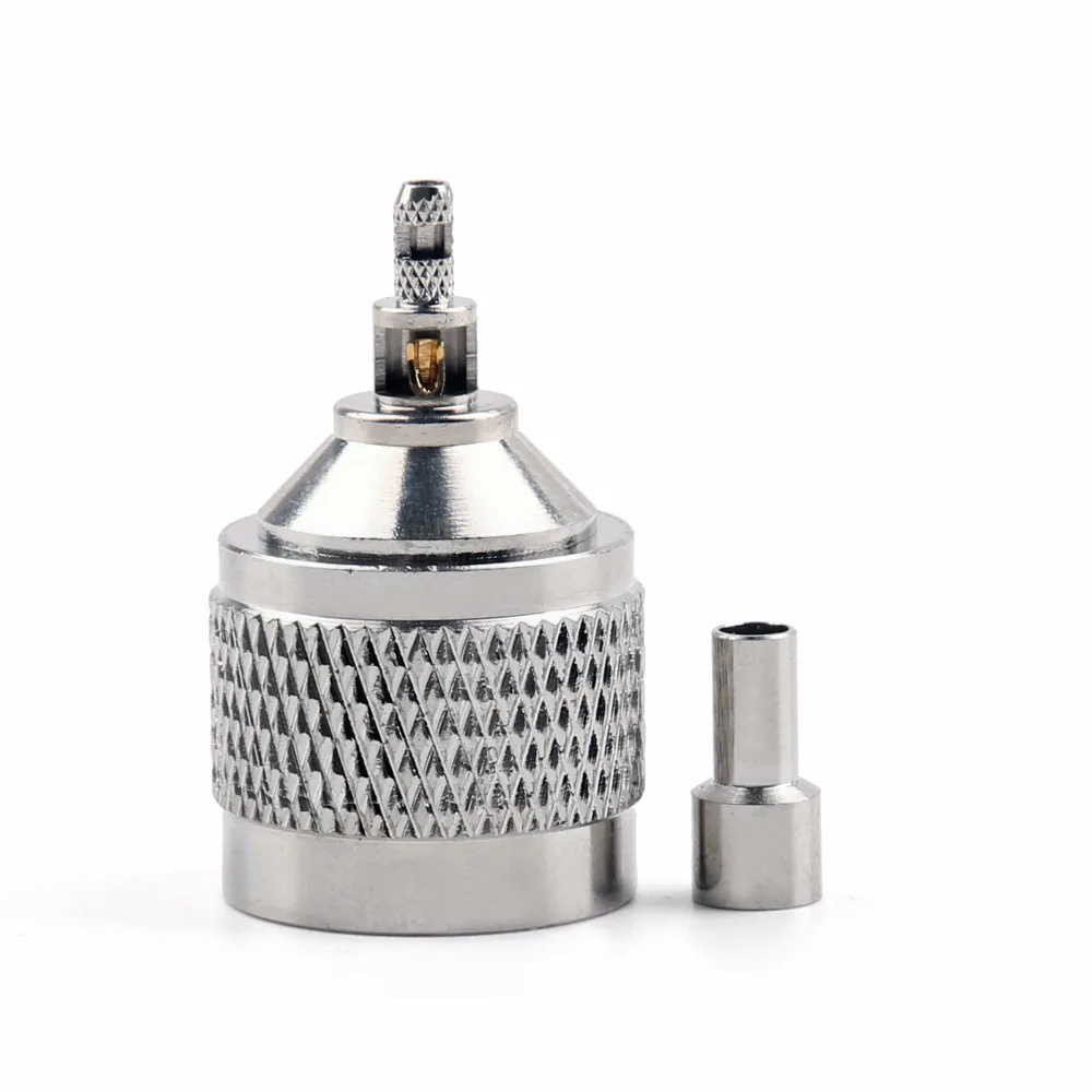 Areyourshop N Male Plug Crimp RG174 RG316 LMR100 Cable Straight Plug Jack 10Pcs Connector Nickel plating
Areyourshop N Male Plug Crimp RG174 RG316 LMR100 Cable Straight Plug Jack 10Pcs Connector Nickel plating
