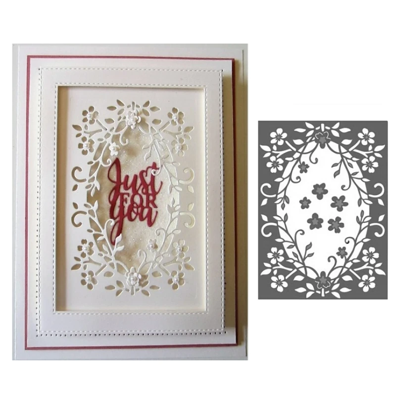 Estel Vine Frame Background Craft Metal Steel Cutting Dies Paper Cards Embossing Die Cut Stencils For Diy Decor Scrapbooking
Estel Vine Frame Background Craft Metal Steel Cutting Dies Paper Cards Embossing Die Cut Stencils For Diy Decor Scrapbooking