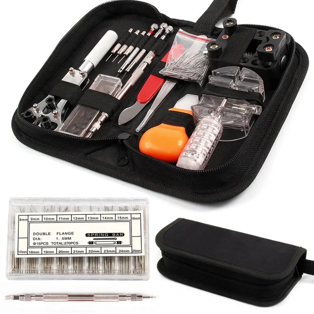 Fashion 288Pcs Watch Repair Tool Kit Watchmaker Back Case Battery Cover Remover Opener
Fashion 288Pcs Watch Repair Tool Kit Watchmaker Back Case Battery Cover Remover Opener