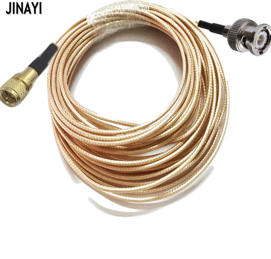 Microdot Compatible M5 male to BNC Male Connector 10-32 UNF Vibration Acceleration Sensor Test Pigtail RG316 Cable 1m 3m 5m 10m
Microdot Compatible M5 male to BNC Male Connector 10-32 UNF Vibration Acceleration Sensor Test Pigtail RG316 Cable 1m 3m 5m 10m