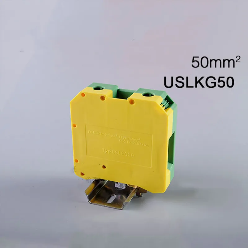 USLKG50 Din Rail Ground Terminal Blocks PHOENIX Type 50mm2 Universal Wiring Connector Screw Terminal USLKG-50
USLKG50 Din Rail Ground Terminal Blocks PHOENIX Type 50mm2 Universal Wiring Connector Screw Terminal USLKG-50