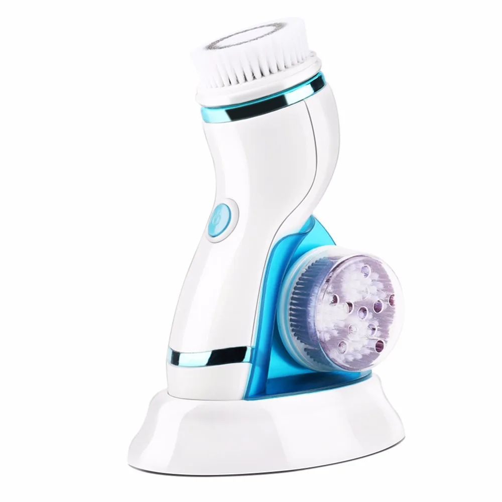 CNAIER 4 in 1 Electric Face Cleansing Brush with 2 Speeds Setting Include Detachable Handle Pore Cleanser Exfoliating Face Brush
CNAIER 4 in 1 Electric Face Cleansing Brush with 2 Speeds Setting Include Detachable Handle Pore Cleanser Exfoliating Face Brush