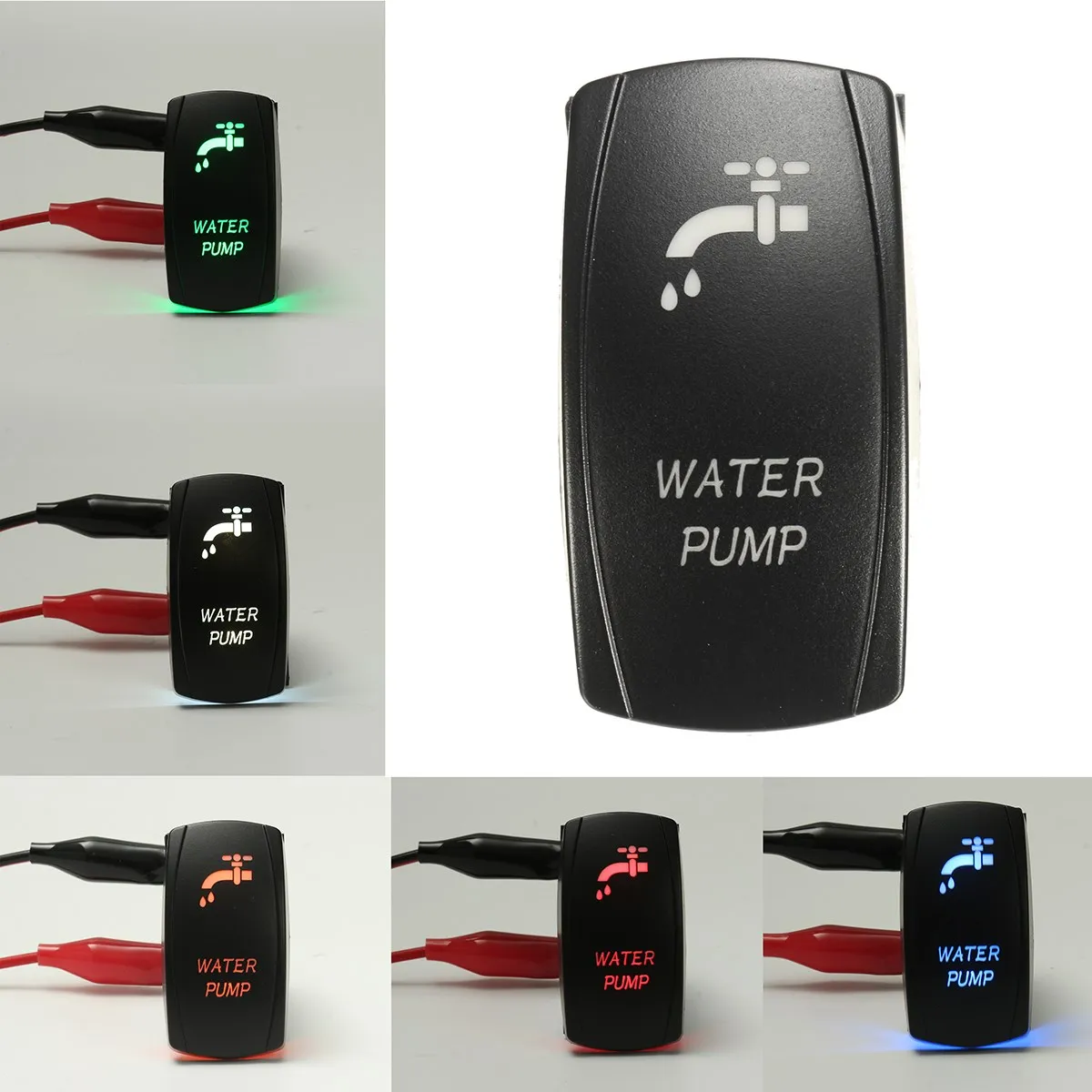 New Car DC12V/20A DC24V/10A LED Water Pump Rocker Toggle Switch SPST ON/OFF For Car Boat Caravan UTE Marine
New Car DC12V/20A DC24V/10A LED Water Pump Rocker Toggle Switch SPST ON/OFF For Car Boat Caravan UTE Marine