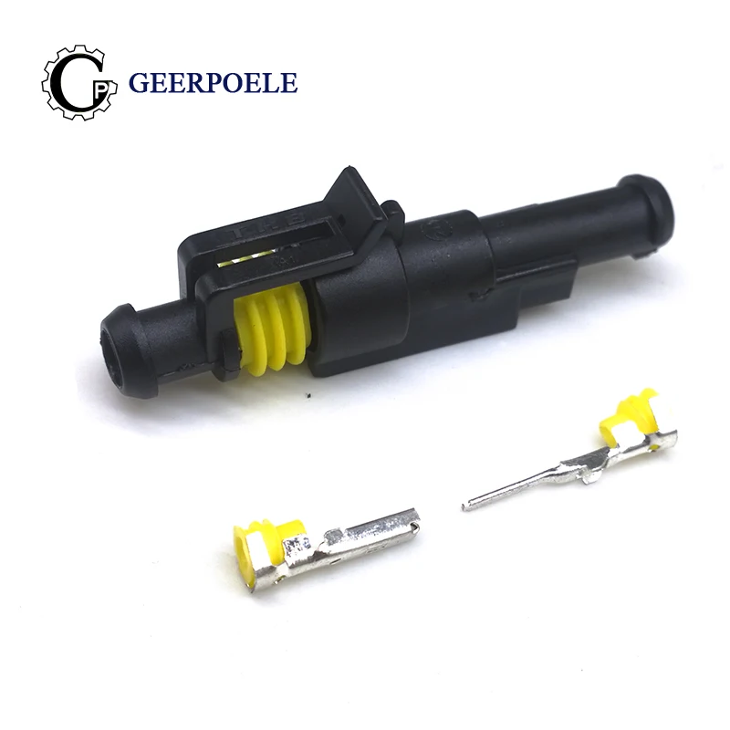 5 set kit 1P waterproof connector AMD plug socket male and female connector 1 core hole butt plug car harness
5 set kit 1P waterproof connector AMD plug socket male and female connector 1 core hole butt plug car harness