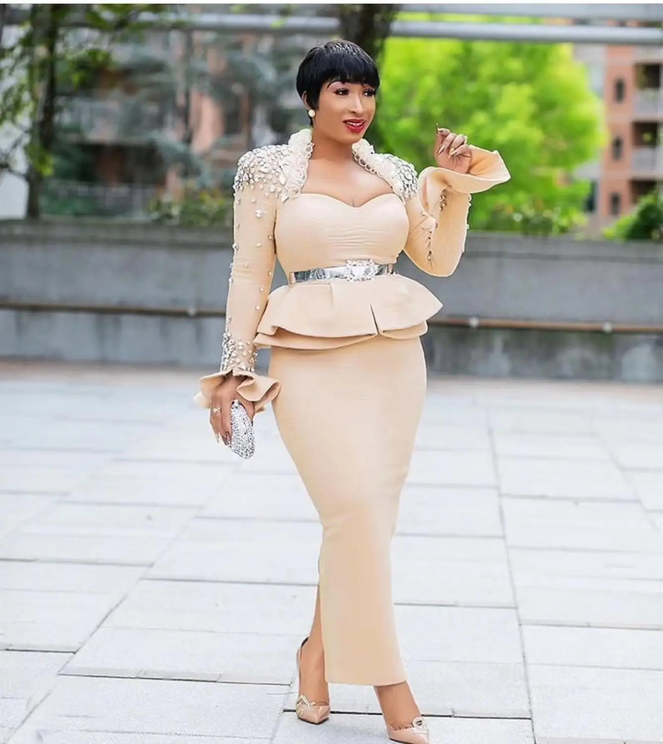 Charming African's Women Party Dresses 2019 Spandex long sleeves Slim Women Dress African women dresses
Charming African's Women Party Dresses 2019 Spandex long sleeves Slim Women Dress African women dresses