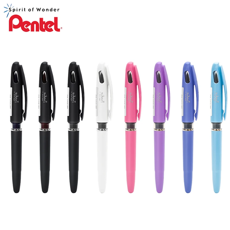 1Pcs Pentel Tradio TRJ50 Gel Pen Sketch Pen 0.7-2.0mm quick drying flexible tip Black/Blue/Red Colors Office & School Supplies
1Pcs Pentel Tradio TRJ50 Gel Pen Sketch Pen 0.7-2.0mm quick drying flexible tip Black/Blue/Red Colors Office & School Supplies