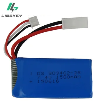 7.4V 1500mAh 903462 lithium WLtoys V913 L959 L202 days Yi TY923 Huajun HJ817 HJ816 Lipo battery 903462
7.4V 1500mAh 903462 lithium WLtoys V913 L959 L202 days Yi TY923 Huajun HJ817 HJ816 Lipo battery 903462