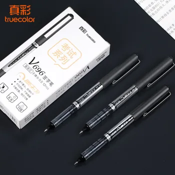 6/12PCS Truecolor Rollerball Pen Straight Liquid Quick-drying Gel Pen 0.5mm Black Carbon Office Signature Pen
6/12PCS Truecolor Rollerball Pen Straight Liquid Quick-drying Gel Pen 0.5mm Black Carbon Office Signature Pen