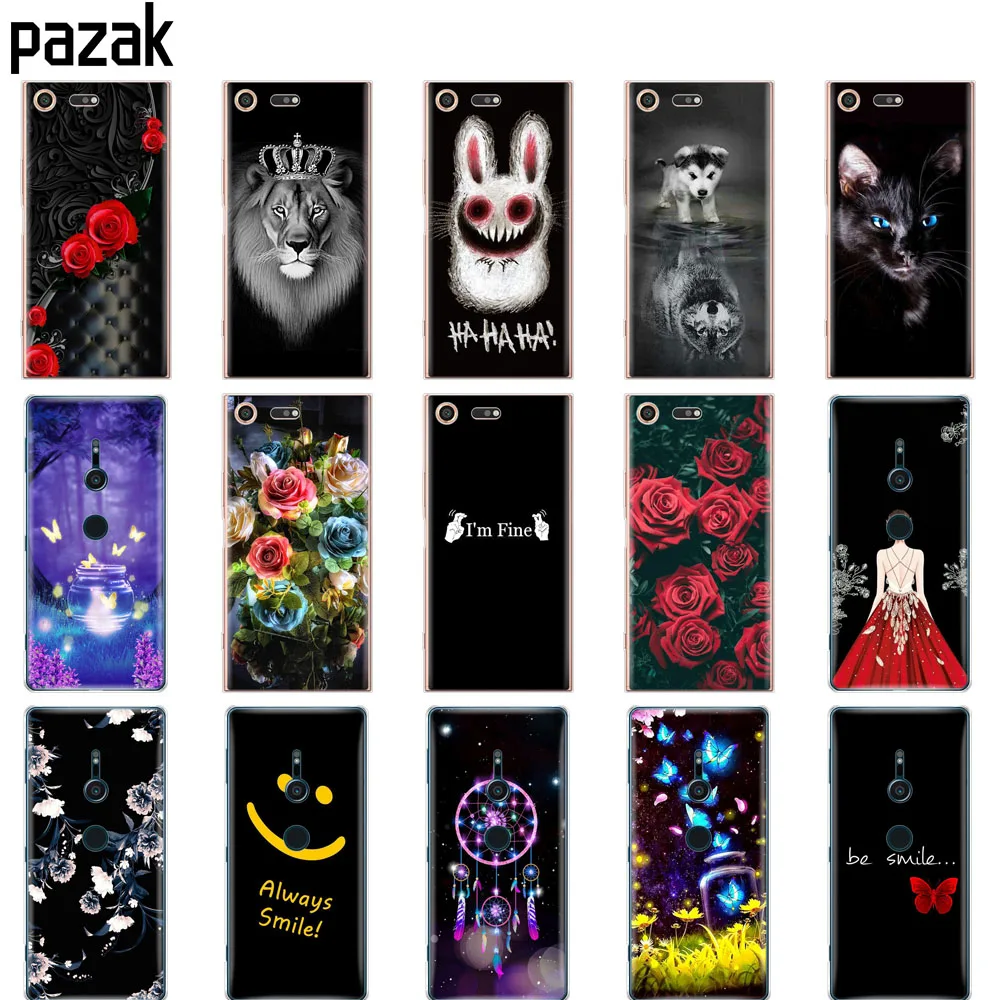 Silicone Soft case For Sony Xperia XZ2 Case for Sony XZ2 Compact Cover for Sony XZ1 /XZ1 Compact/XZ Premium Coque Fundas
Silicone Soft case For Sony Xperia XZ2 Case for Sony XZ2 Compact Cover for Sony XZ1 /XZ1 Compact/XZ Premium Coque Fundas