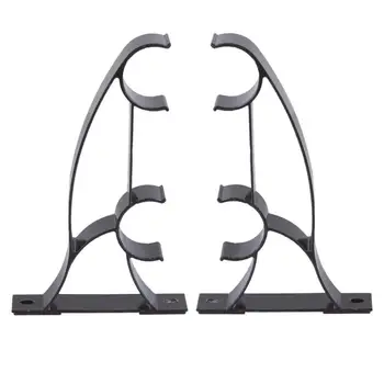 2Pcs Aluminum Alloy Metal Single Rod Curtain Drapery Rod Bracket Fits 25mm Drape
2Pcs Aluminum Alloy Metal Single Rod Curtain Drapery Rod Bracket Fits 25mm Drape