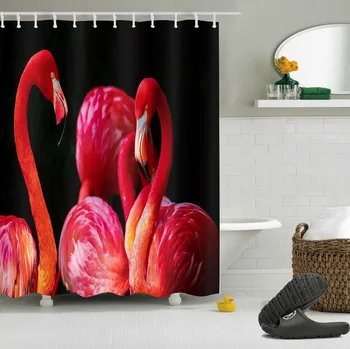 African Flamingo Shower Curtain Waterproof Bathroom Shower Curtain Water & Mildew Resistant Fabric Bath Curtain
African Flamingo Shower Curtain Waterproof Bathroom Shower Curtain Water & Mildew Resistant Fabric Bath Curtain