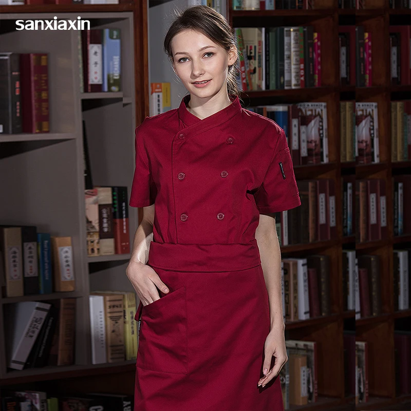 Unisex Comfortable Breathable Mesh Chef Jackets Double Breasted Catering Restaurant Kitchen Cooking Work Clothes Waiter Uniform
Unisex Comfortable Breathable Mesh Chef Jackets Double Breasted Catering Restaurant Kitchen Cooking Work Clothes Waiter Uniform