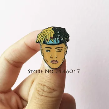 20pcs Raper Xxxtentacion Character Trendy Creature Enamel Badge Musician Lapel Pin Hip-Hop Cool Rap Cartoon Collar Pins Brooch
20pcs Raper Xxxtentacion Character Trendy Creature Enamel Badge Musician Lapel Pin Hip-Hop Cool Rap Cartoon Collar Pins Brooch
