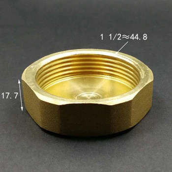 1-1/2" BSP Female Thread Brass Pipe Hex Head Brass End Cap Plug Fitting Coupler Connector Adapter
1-1/2" BSP Female Thread Brass Pipe Hex Head Brass End Cap Plug Fitting Coupler Connector Adapter
