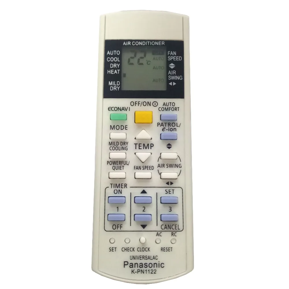 Universal K-PN1122 Remote Control for ALL National PANASONIC AIR CONDITIONER Fernbedienung
Universal K-PN1122 Remote Control for ALL National PANASONIC AIR CONDITIONER Fernbedienung