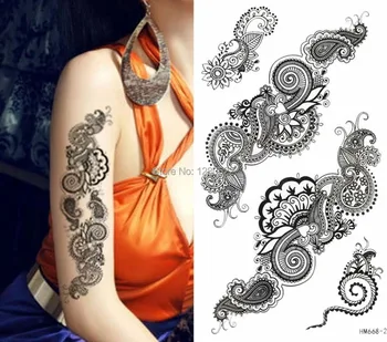 3sheets fashion Temporary Tattoo Henna Tattoo stickers tatuagem temporaria women party body art
3sheets fashion Temporary Tattoo Henna Tattoo stickers tatuagem temporaria women party body art