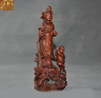 wedding decoration China Buddhism Boxwood carved Dragon boy Songzi Kwan-Yin GuanYin Buddha statue New Year 
wedding decoration China Buddhism Boxwood carved Dragon boy Songzi Kwan-Yin GuanYin Buddha statue New Year