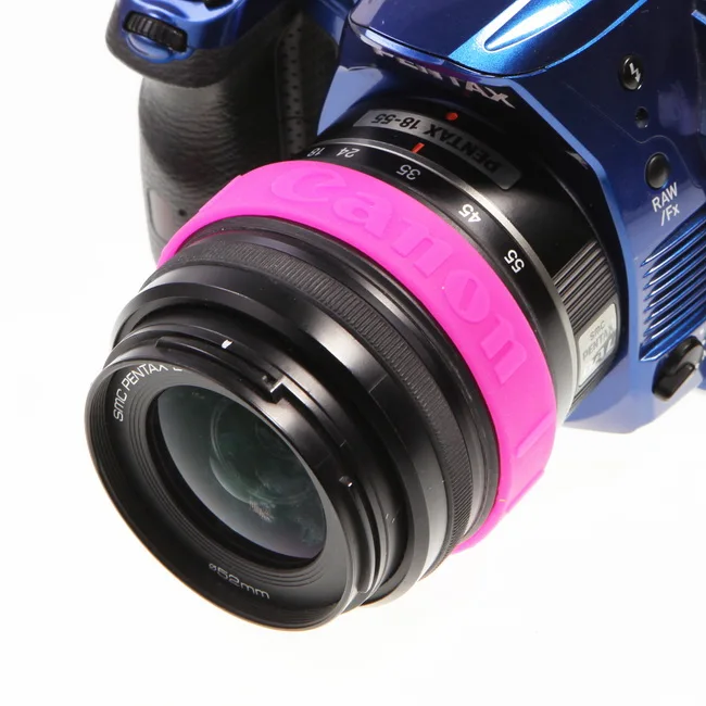 Photography Lens Bracelets Wristbands Lens Band Stop Zoom Creep Colorful silicone for Canon 49mm 52mm 58mm 62mm 67mm 72mm 77mm(14)